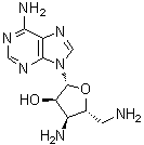 3',5'-二氨基-3',5'-二脱氧腺苷分子结构 (CAS 67313-23-9)