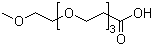 4,7,10,13-四氧杂十四烷酸分子结构 (CAS 67319-28-2)