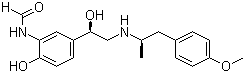 福莫特罗分子结构 (CAS 67346-49-0)