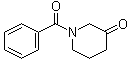 1-苯甲酰基-3-哌啶酮分子结构 (CAS 67452-85-1)