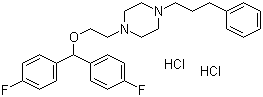 伐诺司林二盐酸盐分子结构 (CAS 67469-78-7)