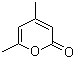 结构式 CAS# 675-09-2, 4,6-二甲基-2-吡喃酮