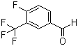 4-Fluoro-3-(trifluoromethyl)benzaldehyde molecular structure (CAS 67515-60-0)