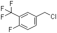 3-三氟甲基-4-氟苄氯分子结构 (CAS 67515-62-2)