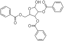 beta-D-Ribofuranose 2,3,5-tribenzoate molecular structure (CAS 67525-66-0)