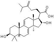 去氢土莫酸分子结构 (CAS 6754-16-1)
