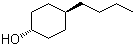 trans-4-Butylcyclohexanol molecular structure (CAS 67590-13-0)