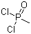 结构式 CAS# 676-97-1, 甲基膦酰二氯
