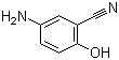 5-氨基-2-羟基苯甲腈分子结构 (CAS 67608-58-6)