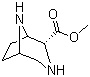 (1R,2R,5S)-3,8-二氮杂双环[3.2.1]辛烷-2-羧酸甲酯分子结构 (CAS 676148-43-9)