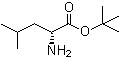 D-亮氨酸叔丁酯分子结构 (CAS 67617-35-0)