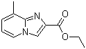 structure of CAS# 67625-40-5, 8-Methylimidazo[1,2-a]pyridine-2-carboxylic acid ethyl ester;Ethyl 8-methylimidazo[1,2-a]pyridine-2-carboxylate