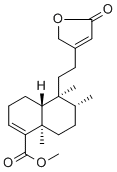 二萜酸甲酯分子结构 (CAS 67650-47-9)