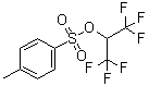 2,2,2-三氟-1-(三氟甲基)乙基对甲苯磺酸酯分子结构 (CAS 67674-48-0)