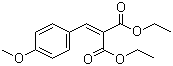 4-甲氧基亚苄基丙二酸二乙酯分子结构 (CAS 6768-23-6)