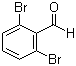 2,6-二溴苯甲醛分子结构 (CAS 67713-23-9)