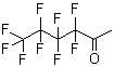 甲基全氟丁基甲酮分子结构 (CAS 678-18-2)