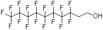 2-全氟辛基乙醇分子结构 (CAS 678-39-7)