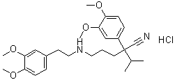 Norverapamil hydrochloride molecular structure (CAS 67812-42-4)