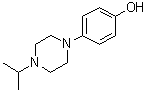 4-(4-异丙基哌嗪-1-基)苯酚分子结构 (CAS 67914-97-0)