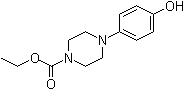4-(4-羟基苯基)-1-哌嗪羧酸乙酯分子结构 (CAS 67914-99-2)