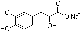 丹参素钠分子结构 (CAS 67920-52-9)