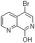 5-溴-[1,7]萘啶-8-醇分子结构 (CAS 67967-14-0)