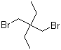 1,3-二溴-2,2-二乙基丙烷分子结构 (CAS 67969-84-0)