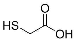巯基乙酸分子结构 (CAS 68-11-1)
