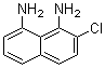2-氯萘-1,8-二胺分子结构 (CAS 68049-11-6)