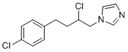 1-(2-氯-4-(4-氯苯基)丁基)-1h-咪唑分子结构 (CAS 68055-81-2)