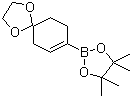 结构式 CAS# 680596-79-6, 1,4-二氧杂螺[4,5]癸-7-烯-8-硼酸频哪醇酯