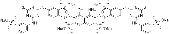 活性绿 19分子结构 (CAS 68110-31-6)
