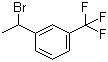 1-溴-1-[3-(三氟甲基)苯基]乙烷分子结构 (CAS 68120-41-2)