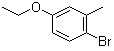 2-溴-5-乙氧基甲苯分子结构 (CAS 68155-69-1)