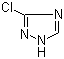 3-氯-1,2,4-三氮唑分子结构 (CAS 6818-99-1)