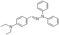 4-(二乙基氨基)苯甲醛-1,1-二苯腙分子结构 (CAS 68189-23-1)