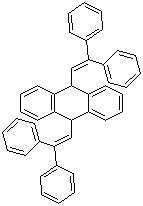 9,10-双(2,2-二苯乙烯基)蒽分子结构 (CAS 683227-80-7)