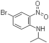 N-异丙基-4-溴-2-硝基苯胺分子结构 (CAS 683274-50-2)
