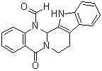 14-甲酰基二氢吴茱萸次碱分子结构 (CAS 68353-23-1)