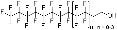 C8-14-全氟烷基乙醇分子结构 (CAS 68391-08-2)