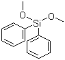 二苯基二甲氧基硅烷分子结构 (CAS 6843-66-9)