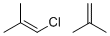 1-氯-2-甲基丙-1-烯2-甲基丙-1-烯分子结构 (CAS 68442-33-1)
