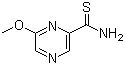 6-甲氧基哌嗪-2-硫代甲酰胺分子结构 (CAS 68450-42-0)