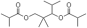 2,2,4-三甲基-1,3-戊二醇双异丁酸酯分子结构 (CAS 6846-50-0)