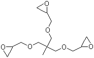 三羟甲基乙烷三缩水甘油醚分子结构 (CAS 68460-21-9)