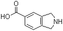 2,3-二氢-1H-异吲哚-5-甲酸分子结构 (CAS 685084-08-6)