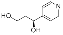 (1S)-1-(4-吡啶基)-1,3-丙二醇分子结构 (CAS 685111-87-9)