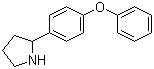 2-(4-苯氧基苯基)吡咯烷分子结构 (CAS 68548-73-2)
