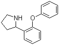 2-(2-苯氧基苯基)吡咯烷分子结构 (CAS 68548-77-6)